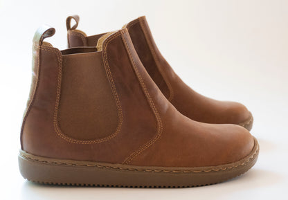Botín barefoot mujer café rojizo | Ketro