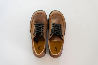 Zapato barefoot hombre café graso – Vicuña | Ketro