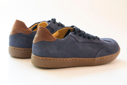 Zapatilla barefoot hombre azul – Huiña | Ketro